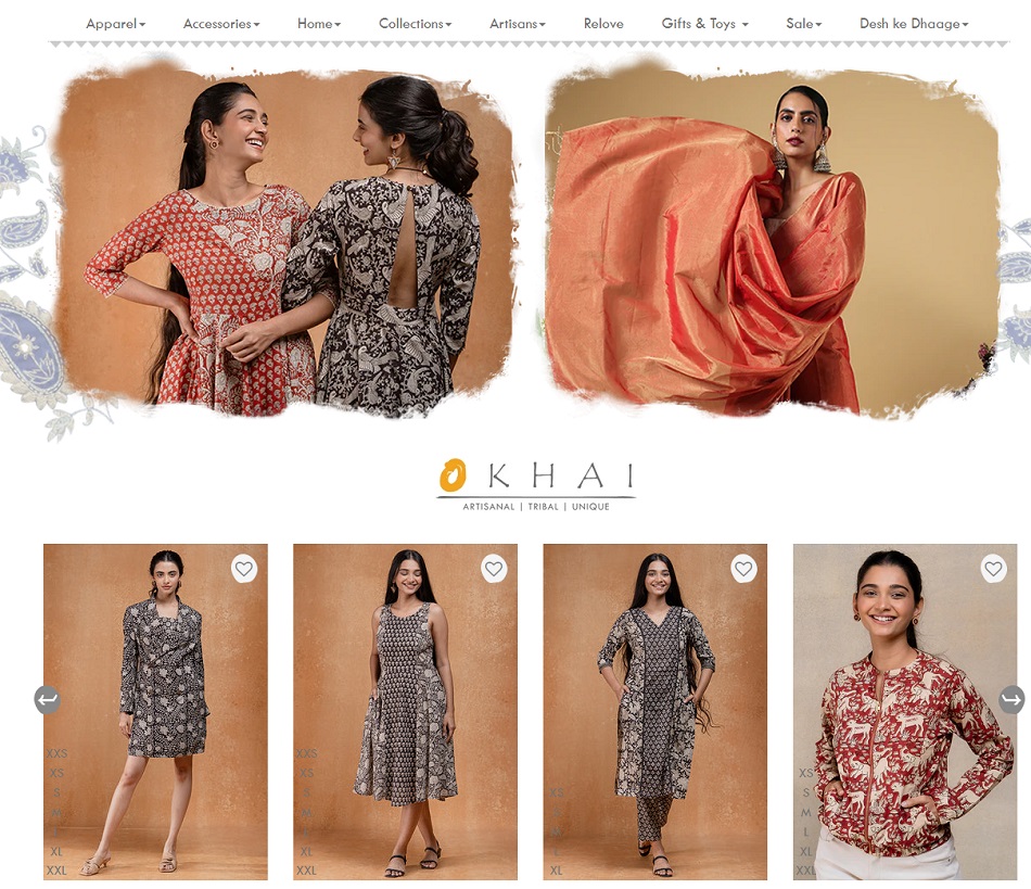 Okhai Store Online - Organic Clothing Brand
