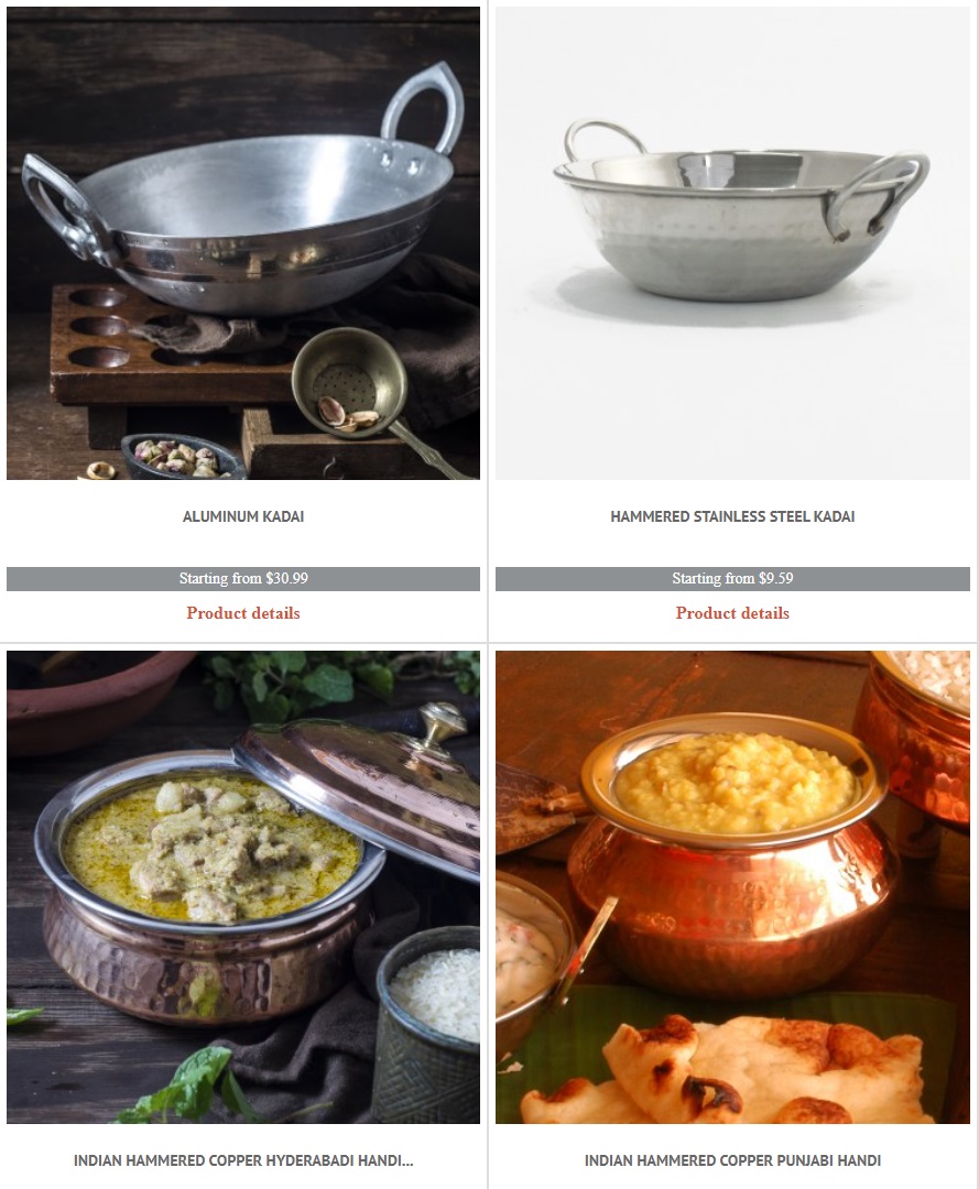 Indian Cookware and Serveware
